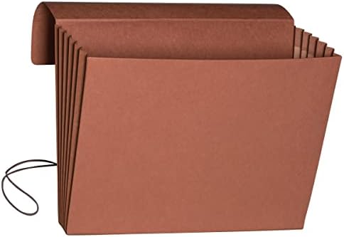 Alternative view of Genişleyen Dosya Cüzdanı, Kapak ve Kordon Kapağı, 13,5 cm Genişletme, Ekstra Geniş Yasal Boyut, Redrope, Kutu başına 10 adet (71189)