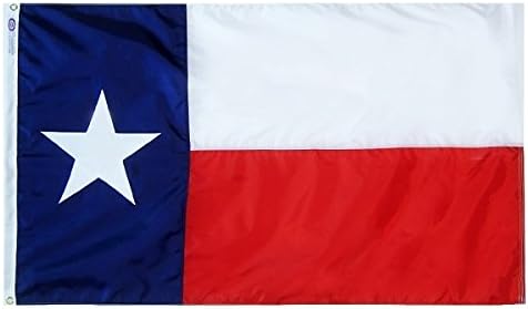 Annin Flagmakers Texas Eyalet Bayrağı ABD Resmi Devlet Tasarım Özelliklerine Göre Üretilmiştir, 2 x 3 Feet (Model 145250)