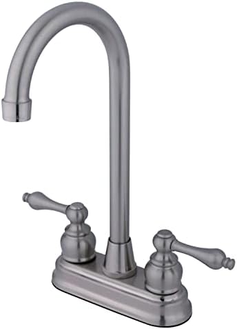 KB498AL Victoria Bar Musluk, 10,5 cm, Fırçalanmış Nikel