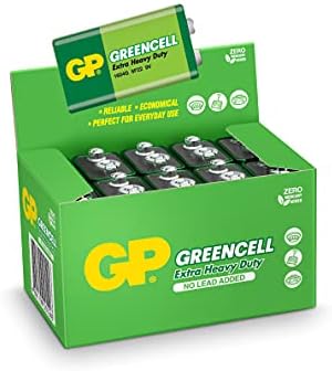 Alternative view of Gp Batteries Gp1604G Greencell 6F22/1222/9V Pil, 9 Volt, 10'Lu Kutu