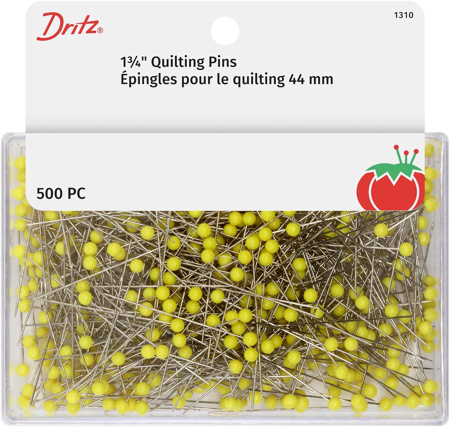 Alternative view of Kapitone Pins-Boyut 28 500/Paket, Sarı, 1-3/4-İnç