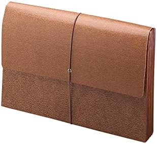 Alternative view of Kapaklı ve Kordon Kapamalı Klasik Genişleyen Dosya Cüzdanı, 5-1/4" Genişleme, Yasal Boyut, Redrope, Kutu başına 10 adet (71376)