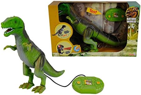 104345092, Kablolu Dinozor Oyuncağı, Sesli ve Işıklı, Yürüme İşlevli