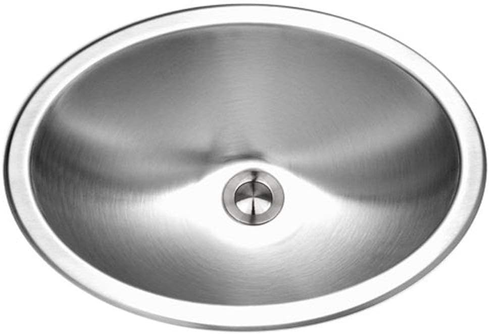 Alternative view of CH-1800-1 Opus Serisi Montajlı Paslanmaz Çelik Oval Kase Lavabo