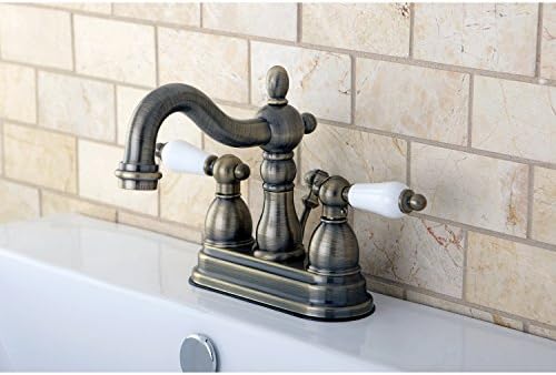 İki Kulplu Toilette musluk pirinç Finish