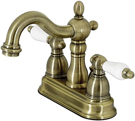 Alternative view of İki Kulplu Toilette musluk pirinç Finish