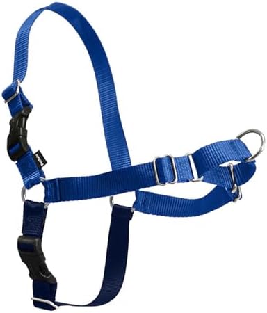 PetSafe Easy Walk No-Pull Köpek Koşum Takımı - Çekmeyi Durdurmaya Yardımcı Olacak Nihai Koşum Takımı - Kontrolü Ele Alın ve Daha İyi Tasma Davranışlarını Öğretin - Evcil Hayvanların Yürüyüşlerde