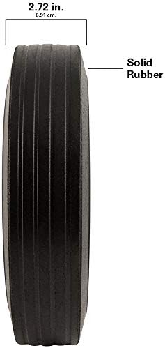 Alternative view of Düz Korumalı Yedek Tekerlek - 25 cm - 136 kg. Yük Kapasitesi - El Arabalarında, Vagonlarda, Sepetlerde ve Diğer Birçok Üründe kullanım için