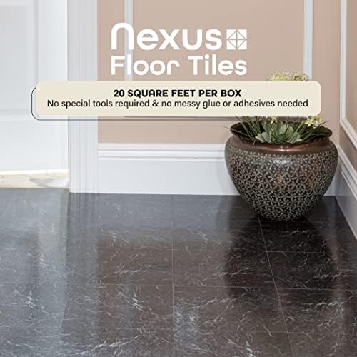 Alternative view of Furnishings FTVMA40920 Nexus 12 inç vinil, mermer With Vein, 20-Pack