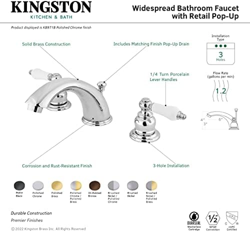 WC musluk Retail in saten nikel kaplama