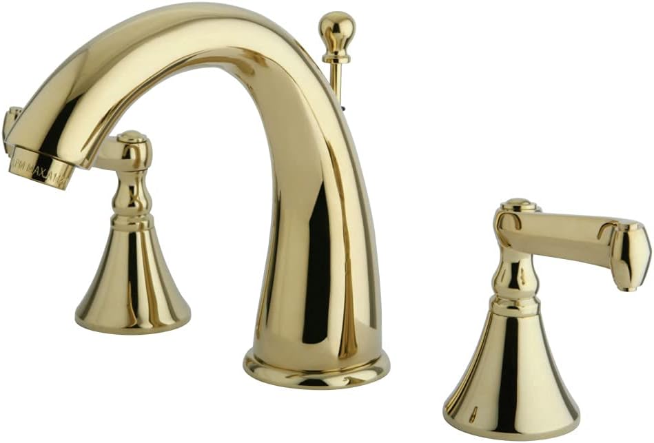 Alternative view of KS5972FL Royale Fransız Kollu Saplı Yaygın Lavabo Bataryası, Cilalı Pirinç