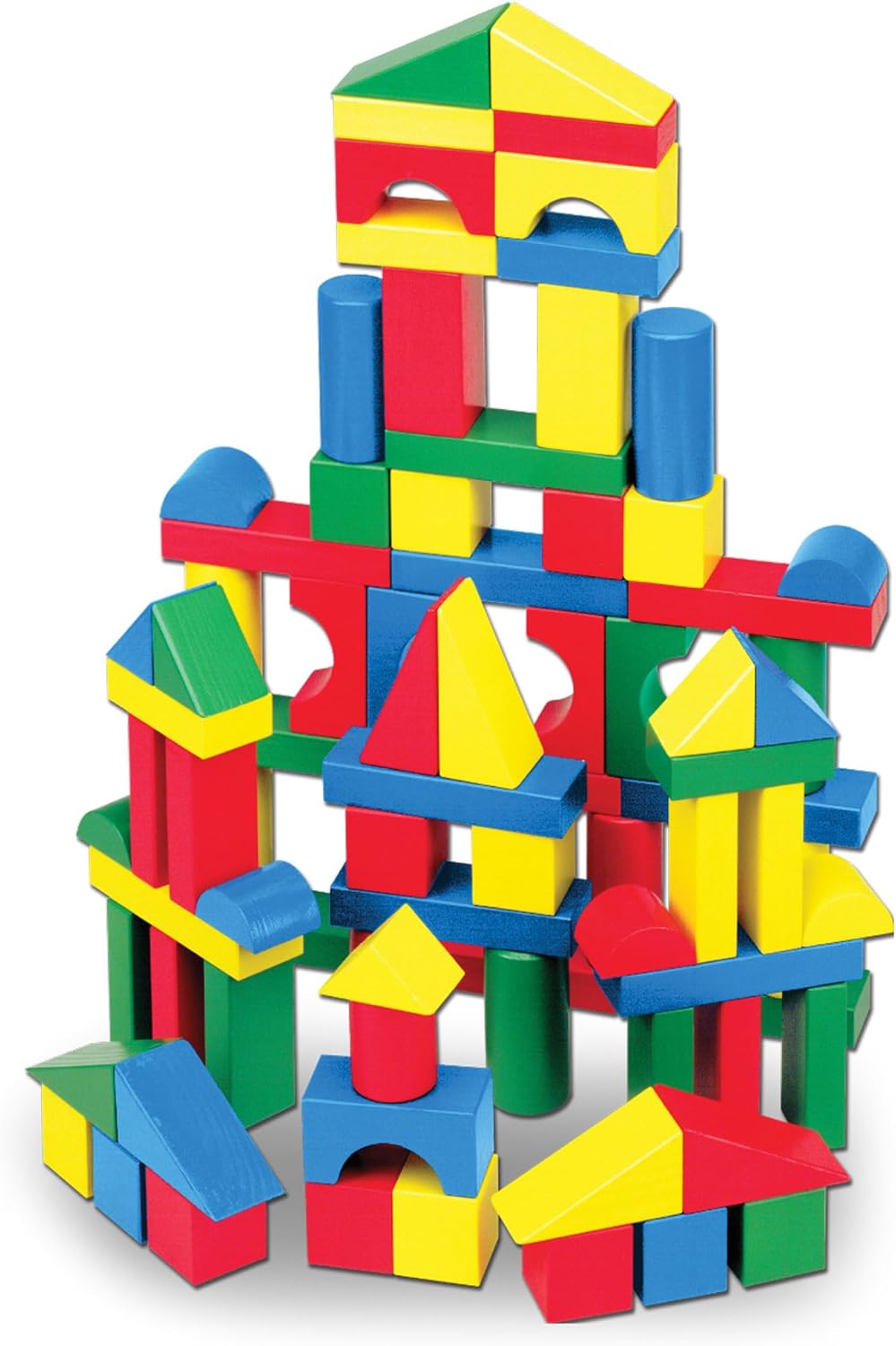 & Doug - Ahşap Blok Seti, 100 Parça (10481)