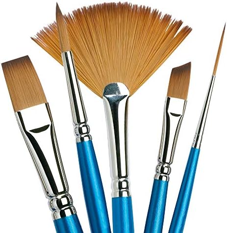 & Newton Cotman Seri 111 Kısa Saplı Sentetik Yuvarlak Fırça, N: 8