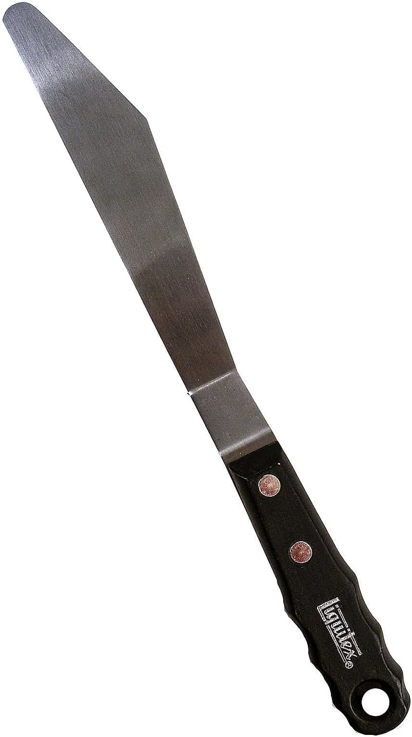 Alternative view of 109914 Profesyonel Boya Bıçağı, Fırçalanmış Paslanmaz Metal Bıçaklı, Akrilik Boyalar veya Yağlı Boyalar için - Boyama Bıçağı XXL No.14