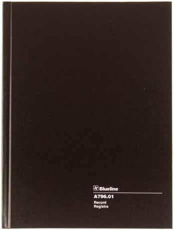 kitap, siyah, 26 x 19,5 cm, 200 sayfa (a796.01)
