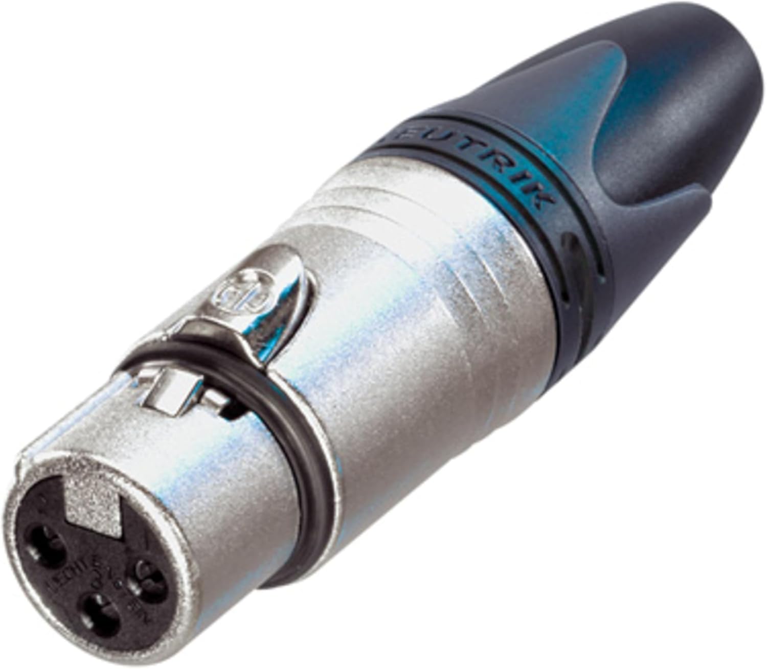 Neutrik NC3FXX XLR Kaplin, XX Serisi, Siyah, Tek Boy