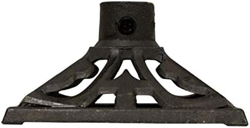 Alternative view of TIKI Marka Dökme Demir Meşale Standı, Siyah, 9.1L x 9.1W x 4.8H -İnç, 1312322