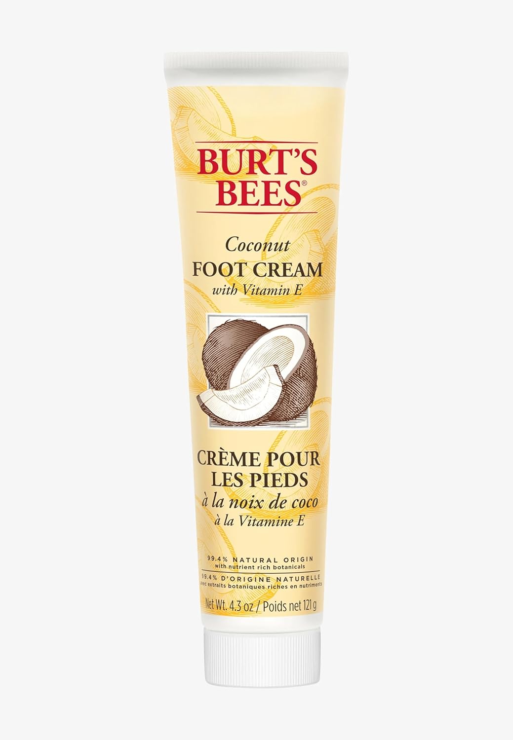Alternative view of Burt's Bees Hindistan Cevizi ve E Vitamini İçeren Ayak Kremi (121 g)