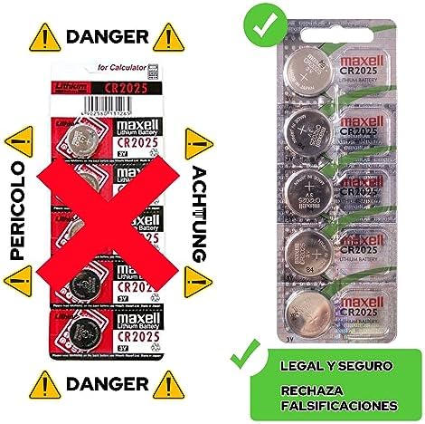 Alternative view of CR2025 piller, 5 adet, Lityum, 3 V, 170 mAh, gri