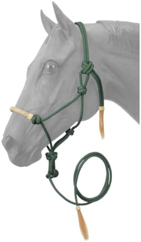 Tough 1 Reithalfter aus Rohleder mit Leine