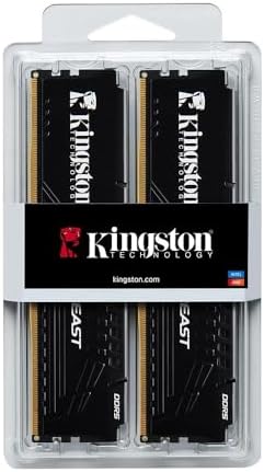 Alternative view of Beast 32GB DDR5 5200MT/s CL36 DIMM Masaüstü Ram Kit (2x16GB) - KF552C36BBEK2/32TR