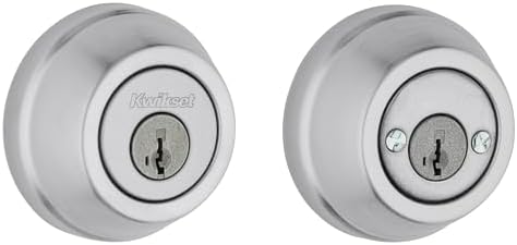 Alternative view of 599 Gatelatch Double Cylinder Deadbolt featuring SmartKey in Satin Chrome