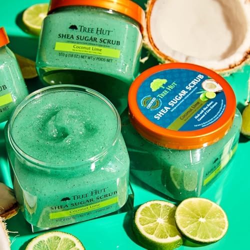 Alternative view of Tree Hut Coconut Lime Shea Sugar Scrub Vücut Peelingi 510GR