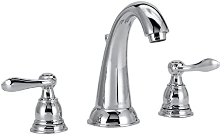 Windemere Yaygın Banyo Bataryası Krom, Banyo Bataryası 3 Delikli, Banyo Lavabo Bataryası, Metal Tahliye Montajı, Krom B3596LF
