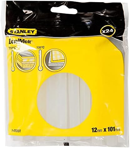tutkal çubukları (DualMelt, 12 mm x 101 mm, GR15 için sıcak tutkal kartuşları, 24 adet) 1-GS10DT