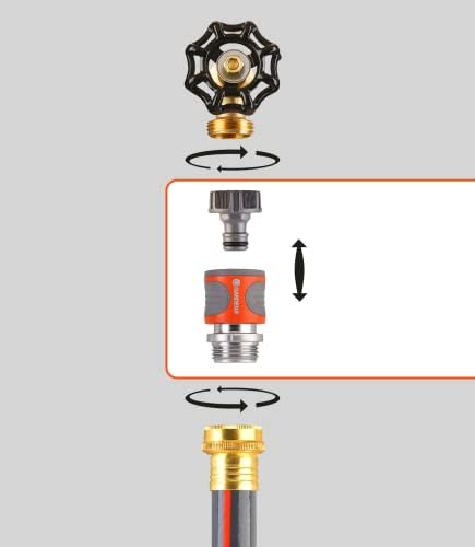 Alternative view of Premium Metal Bahçe Hortum Konnektör Seti, 5 Parça, 1,3-1,6 cm Hortum İçin