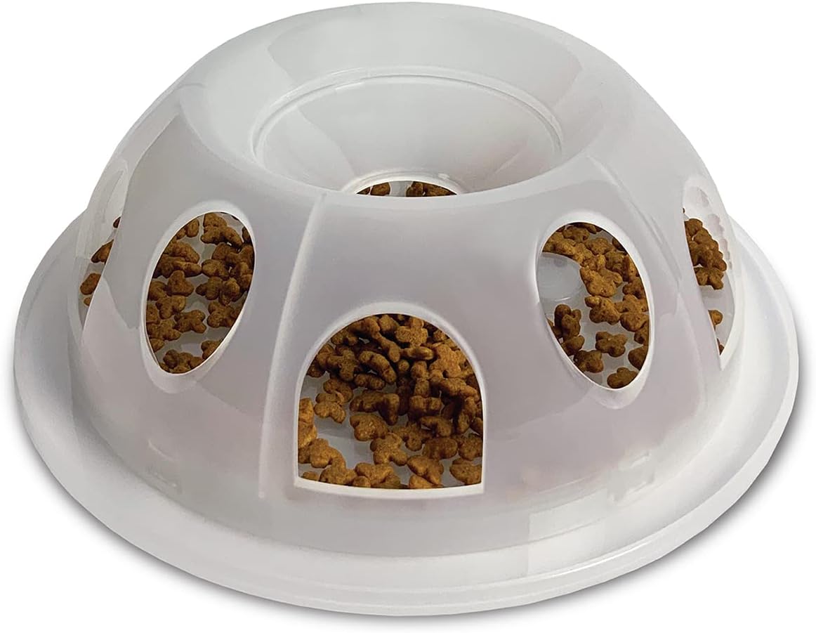 Pet Tiger Diner Plastik Yemek Tabağı/Kasesi, Doğal