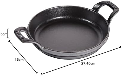 Alternative view of Toz İstiflenebilir Fırın Kabı, Yuvarlak (16 Cm, 0,4 L İçerisinde Bulunan Mat Siyah Kaplı Tepsi İle) Grafit Grisi