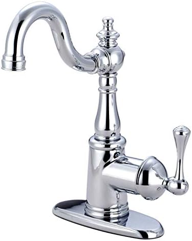 KS7491BL İngiliz Bar Bataryası, Parlak Krom, 11.06 x 6.25 x 2.38