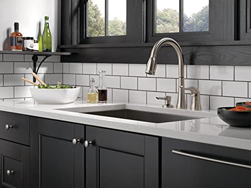 16970-Sssd-DST Handle Pull- Kitchen musluk with sıvı sabun dispenseri, paslanmaz by musluk