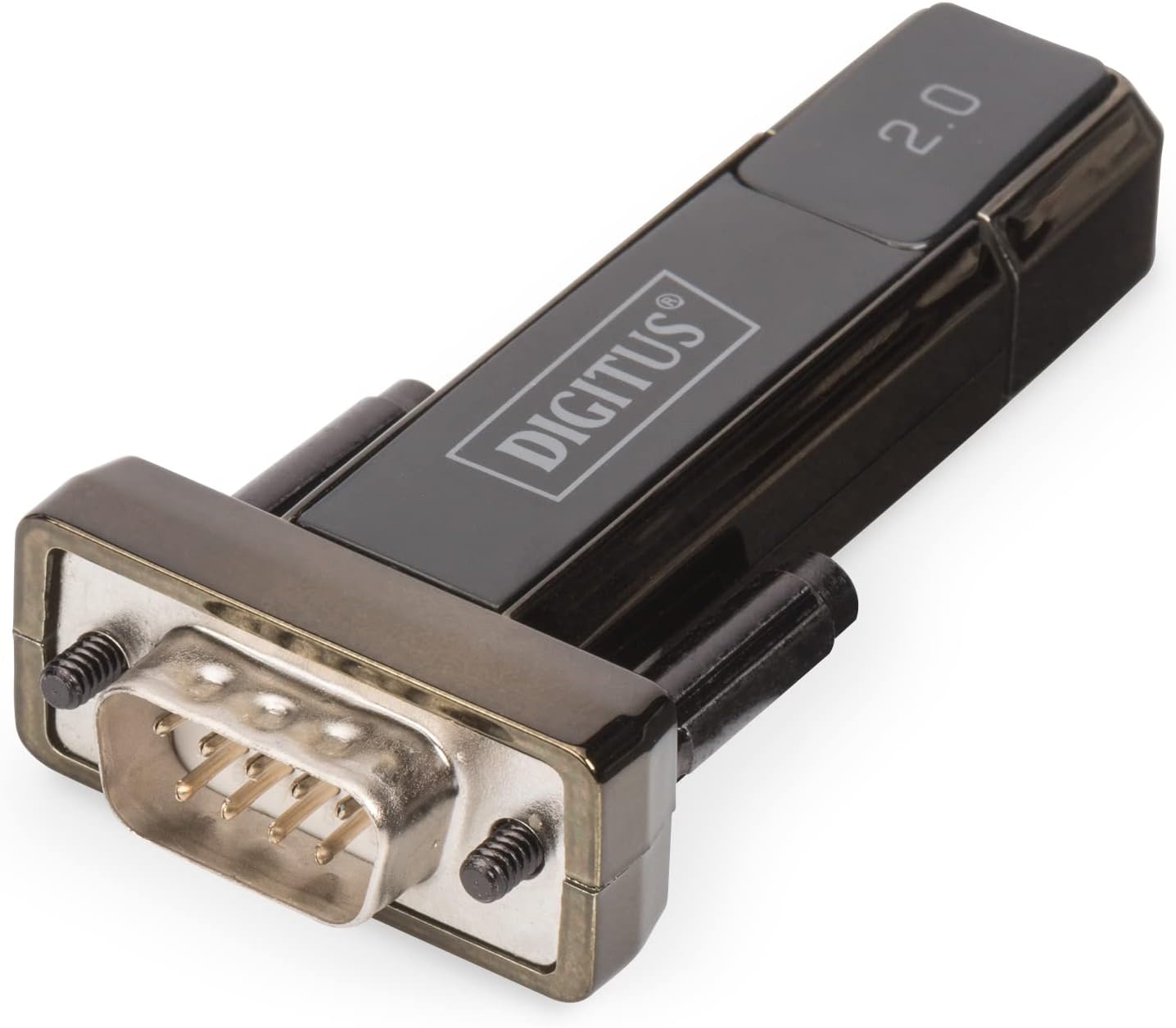 Dıgıtus Usb Seri Adaptör - Rs232 Dönüştürücü - Usb 2.0 Tip A - Dsub 9M - Ftdı Ft232Rl Çip Seti - 80 Cm Kablo Dahil