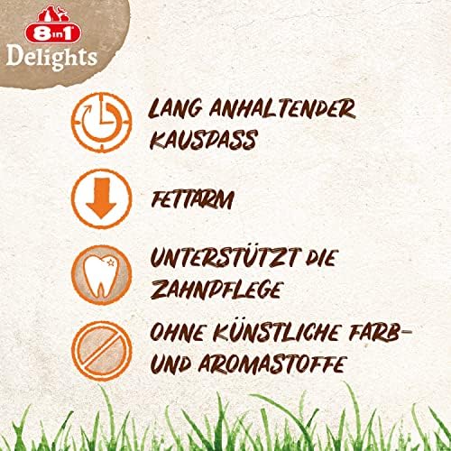 8in1 Delights S Boy Kemik, 35 gr Köpek Ödülü