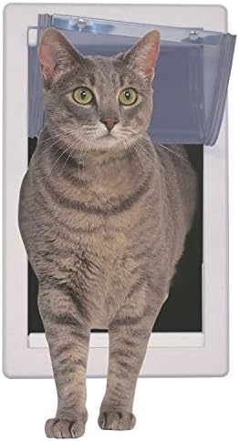 Alternative view of Perfect Pet kedi kapısı, teleskopik çerçeveli, yumuşak, 17,8 x 28,6 cm, boyut M