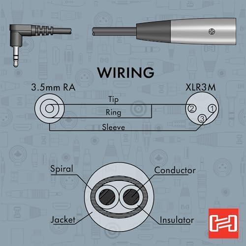 Mikrofon Kablosu 3m (XLR-110)