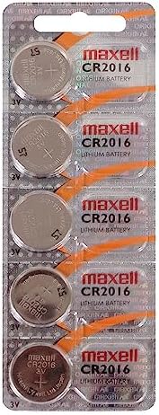 MAXELL CR-2016 LİTYUM PİL 5Lİ 4902580131272