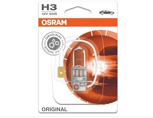 H3 12V 55W Orijinal Far Ampülü, 1 Adet Blister Ambalaj
