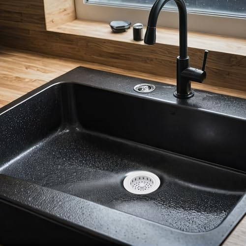Alternative view of Westbrass D214-50 3-1/2" Post Style Büyük Mutfak Lavabo Sepeti Süzgeç, 1'li Paket, Toz Boya Beyaz