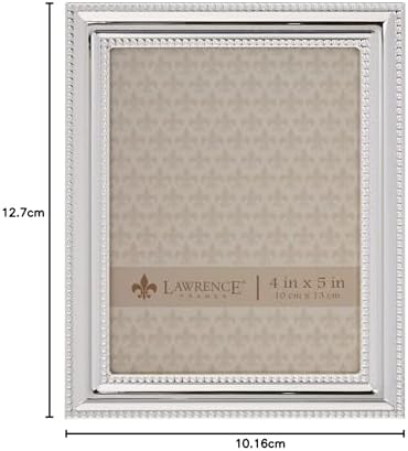 Alternative view of Frames 510745 Metal Resim Çerçevesi Gümüş Tabakalı Hassas Boncuklu, 10,5 x 13,7 cm