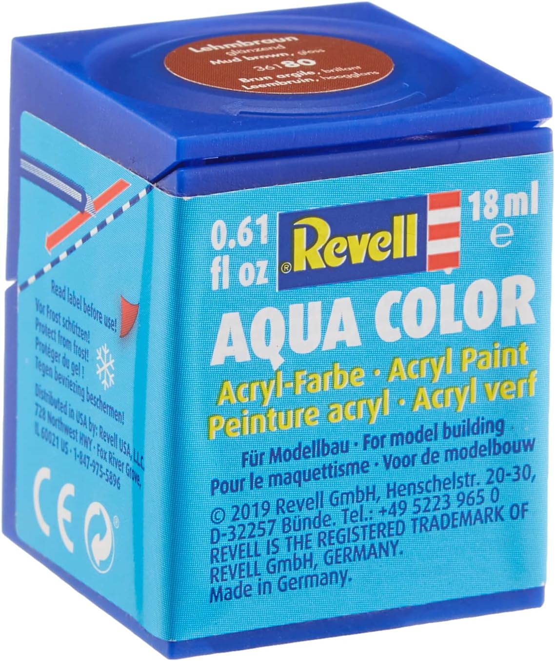 - Su Bazlı Boyası Çamur Kahvesi Parlak 18 Ml (36180)