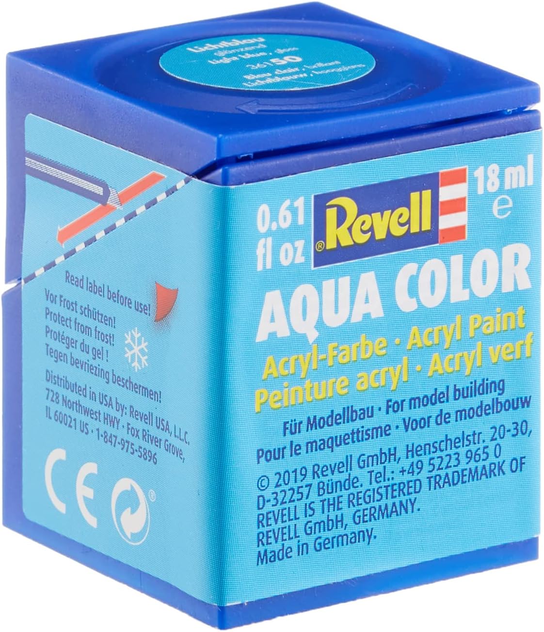 - Su Bazlı Boyası Açık Mavi Parlak 18 Ml (36150)