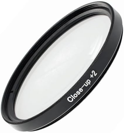 Alternative view of Close-Up Filtre Seti 58mm – +1 +2 +4 +10 Diyopter, Optik Cam, İnce Alüminyum Çerçeve, Çift Vidalı, Taşıma Kılıflı (58 mm lenslerle uyumludur)