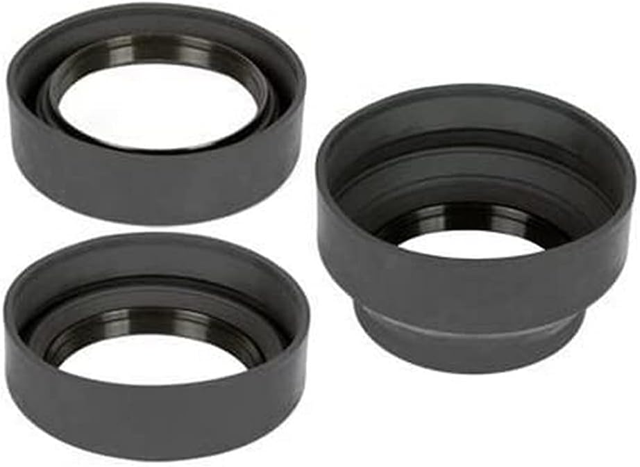 67 mm Üç Kademeli Kauçuk Parasoley, Lens Hood