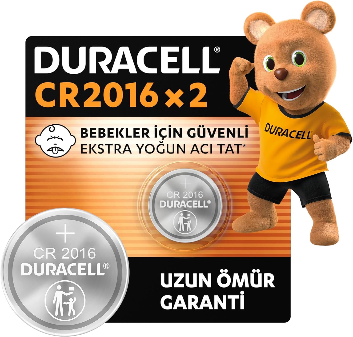 2016 Lityum Düğme Piller (2’li Paket) 3V, Bebek Güvenlik Teknolojisi, Anahtarlık, Ev Tipi Kumandalar, Akıllı Bilekliklerde Kullanım, Bebek Güvenlikli Paketleme
