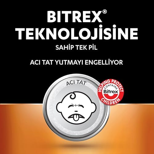 Alternative view of 2025 Lityum Düğme Piller (2’li Paket) 3V, Bebek Güvenlik Teknolojisi, Anahtarlık, Akıllı Bileklikler ve 3D Gözlüklerde Kullanım, Bebek Güvenlikli Paketleme
