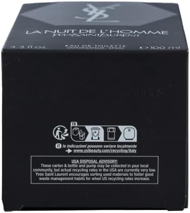 Alternative view of Yves Saint Laurent La Nuit De L'Homme Edt 100 Ml Parfüm