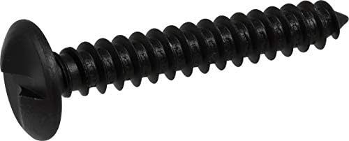 The Group 230371 Kafes Başlı Tek Yönlü Lag Vidası, 13,7 cm X 2 inç, 50'li Paket, Siyah